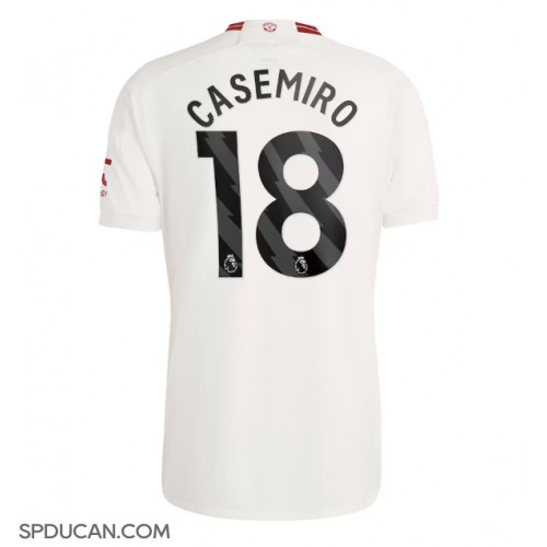 Muški Nogometni Dres Manchester United Casemiro #18 Rezervni 2023-24 Kratak Rukav